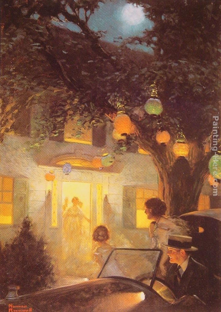 Norman Rockwell And the Symbol of Welcome is Light